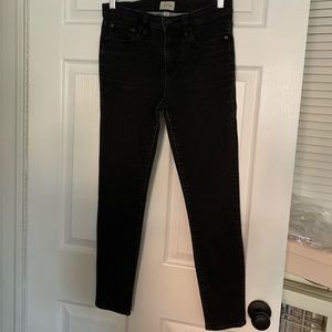J. Crew black women’s jeans